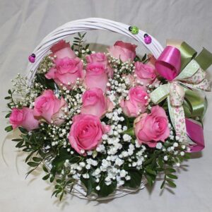 Roza košarica( šifra 805 St)