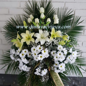 Vijenac sa nježnim cvijećem (Zg)